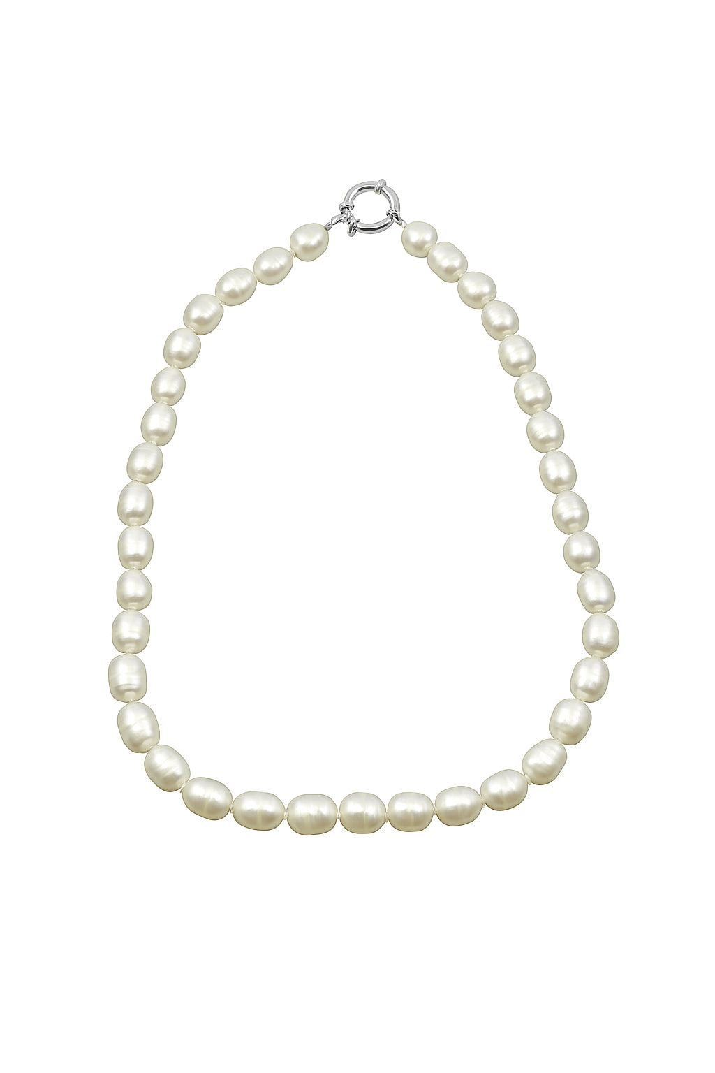 Gargantilla De Perlas Blancas